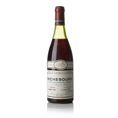 View full screen - View 1 of Lot 264. Richebourg 1985 Domaine de la Romanée-Conti (1 BT).