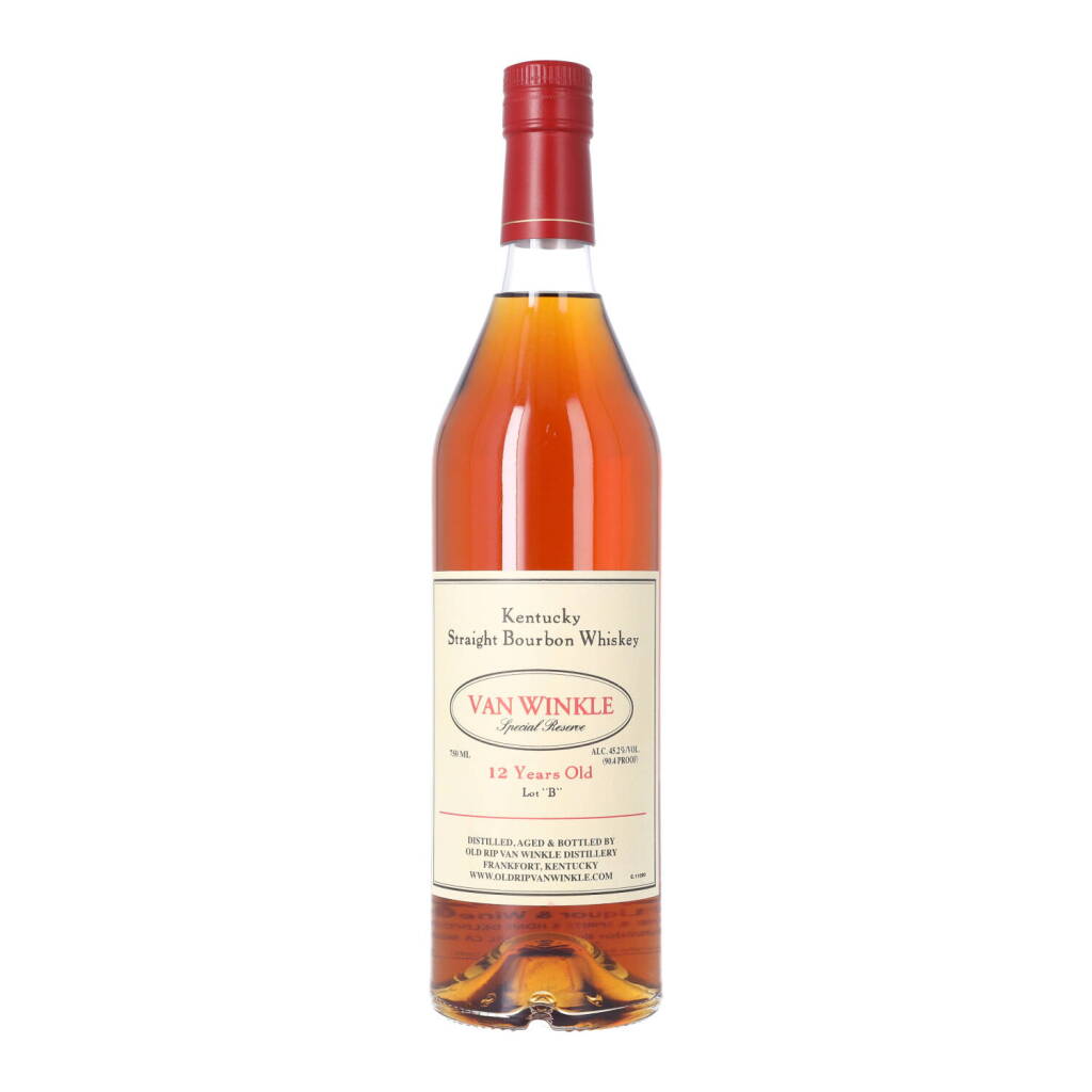View full screen - View 1 of Lot 5383. Van Winkle 12 Year Old Special Reserve Lot "B" 90.4 proof NV (1 BT75).