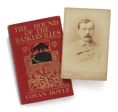 View full screen - View 1 of Lot 108. Doyle, Arthur Conan | First Edition with carte de visite of the author.