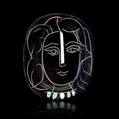 View full screen - View 1 of Lot 10. Visage de femme (A. R. 220).