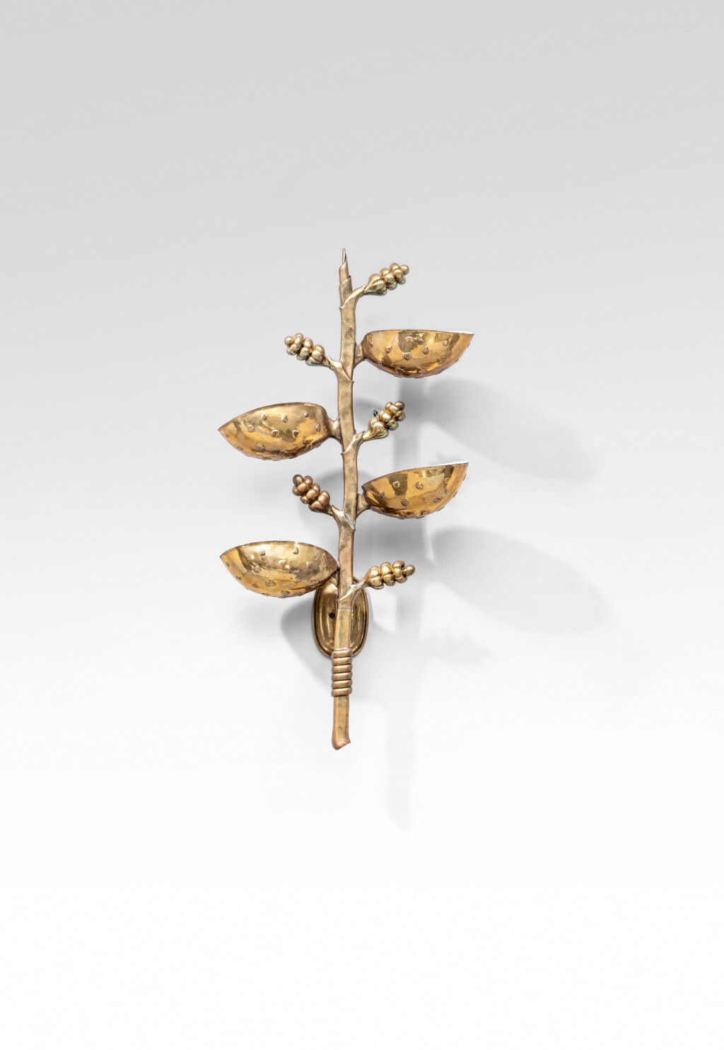 View full screen - View 1 of Lot 75. Wivex sconce, special commission.