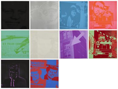 View full screen - View 1 of Lot 576. Flash - November 22, 1963: Ten Prints.