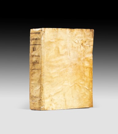 View full screen - View 1 of Lot 60. El Parnasso español. 1724. vélin de l'époque. 7 gravures sur bois.