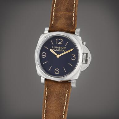 View full screen - View 1 of Lot 160. Reference PAM00372 Luminor 1950 | A stainless steel wristwatch, Circa 2015.