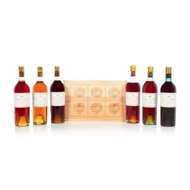 View full screen - View 1 of Lot 592. Château d'Yquem "Vertical" (6 BT).