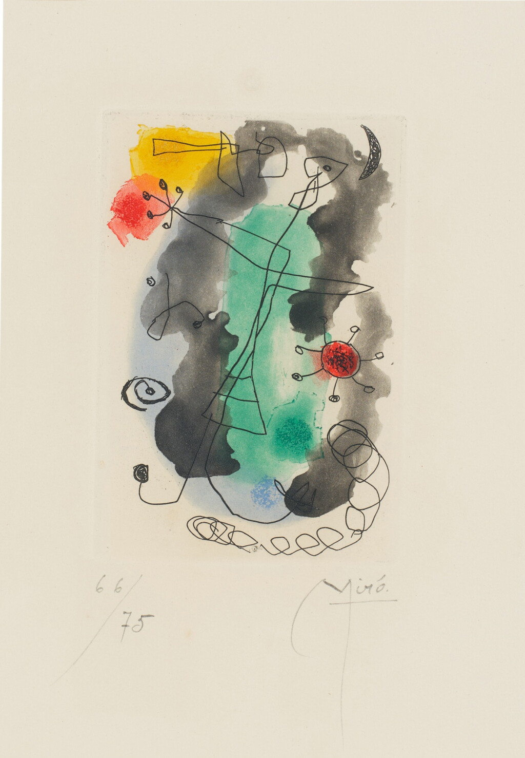 View full screen - View 1 of Lot 2302. Femme en colère (Dupin 148).
