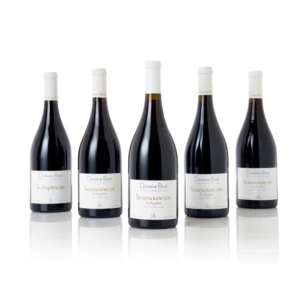 View full screen - View 1 of Lot 271. Bourgogne le Chapitre Rouge 2014 Domaine Bizot (7 BT).