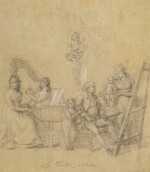 JOHAN JOSEPH ZOFFANY, R.A. | THE ARTIST AND HIS FAMILY