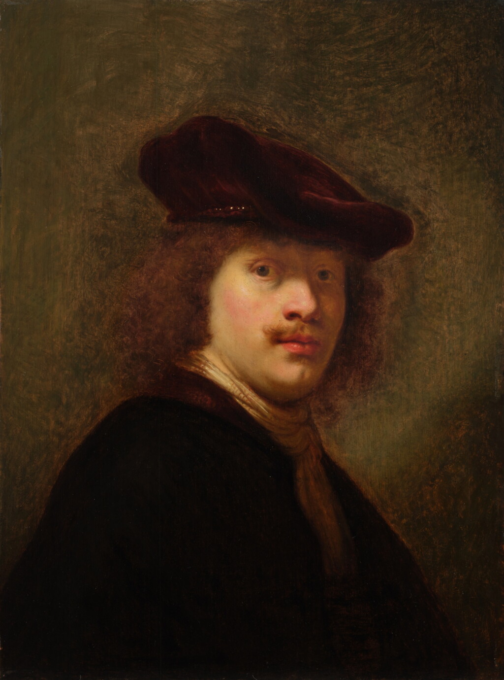 View full screen - View 1 of Lot 60. Tronie of a Man, Possibly a Self-Portrait.