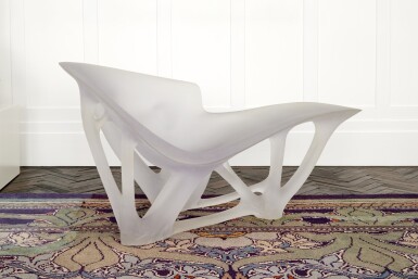 View full screen - View 1 of Lot 87. "Bone" Chaise.