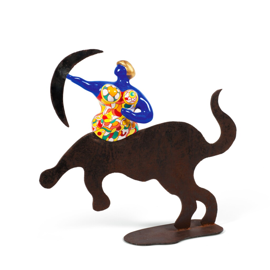 View full screen - View 1 of Lot 501. NIKI DE SAINT-PHALLE | SAGITTARIUS VASE.