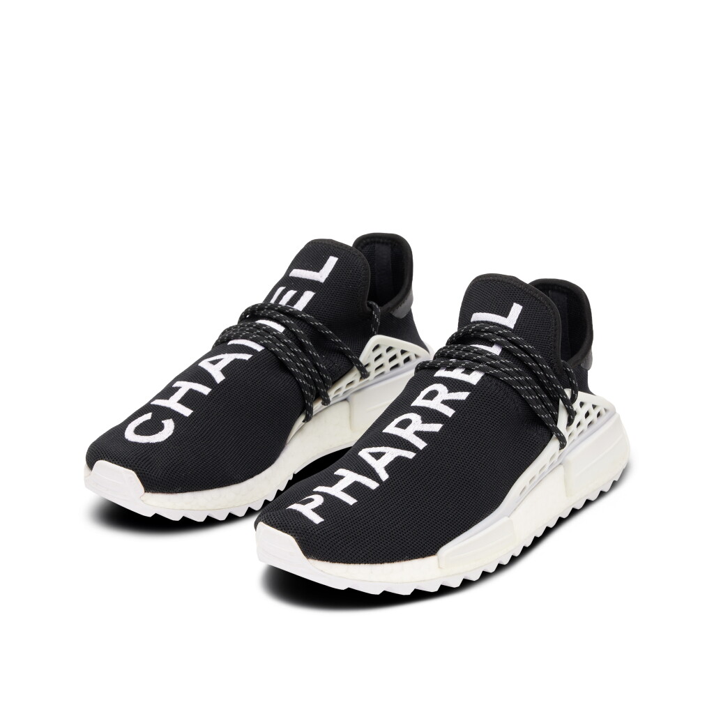 View full screen - View 1 of Lot 49. Adidas NMD Human Race Trail Chanel Pharrell Williams x Chanel | Size 9.5.