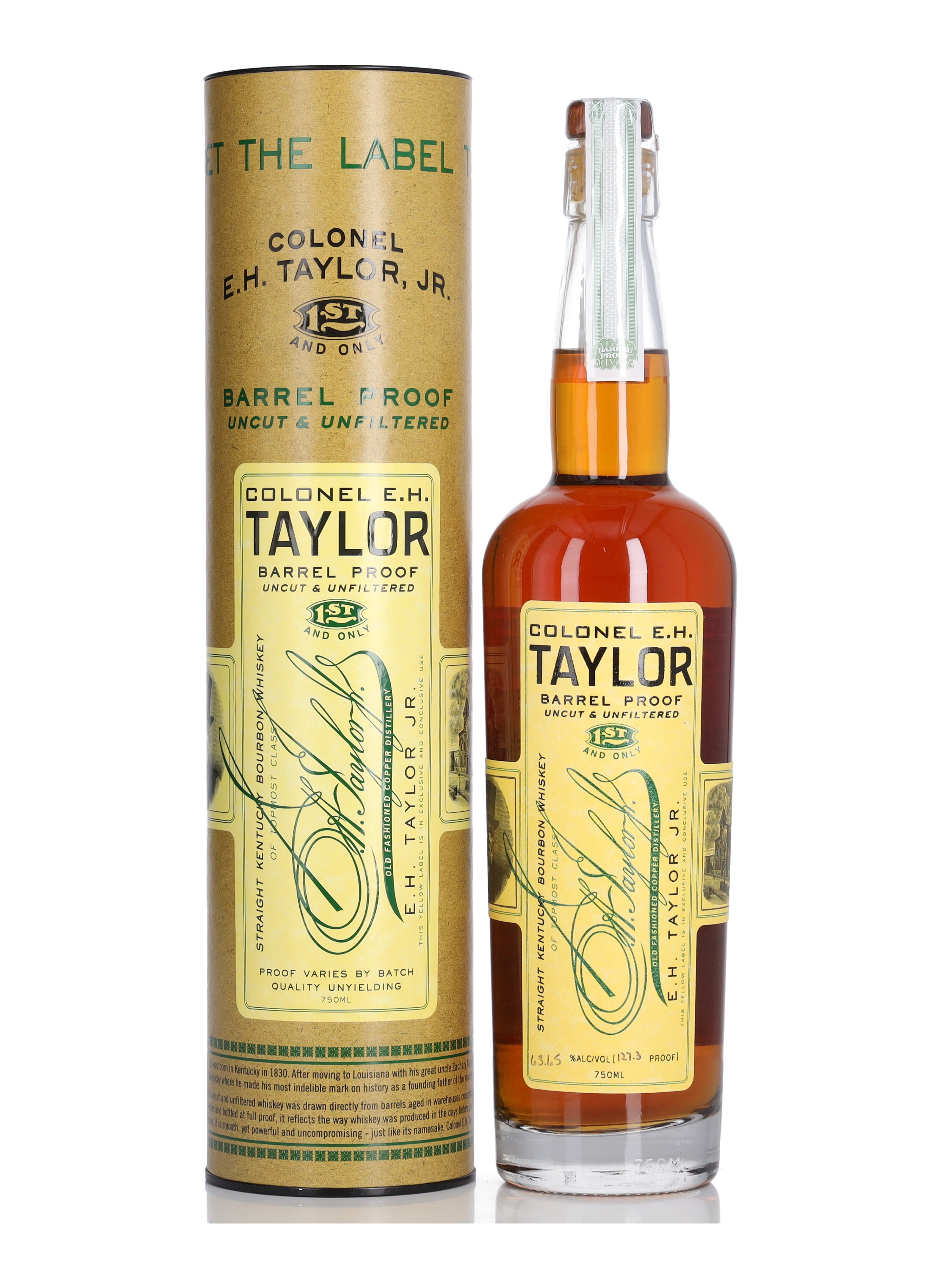 Colonel E.H. Taylor Barrel Proof Batch #10 127.3 Proof NV (1 BT 75cl ...
