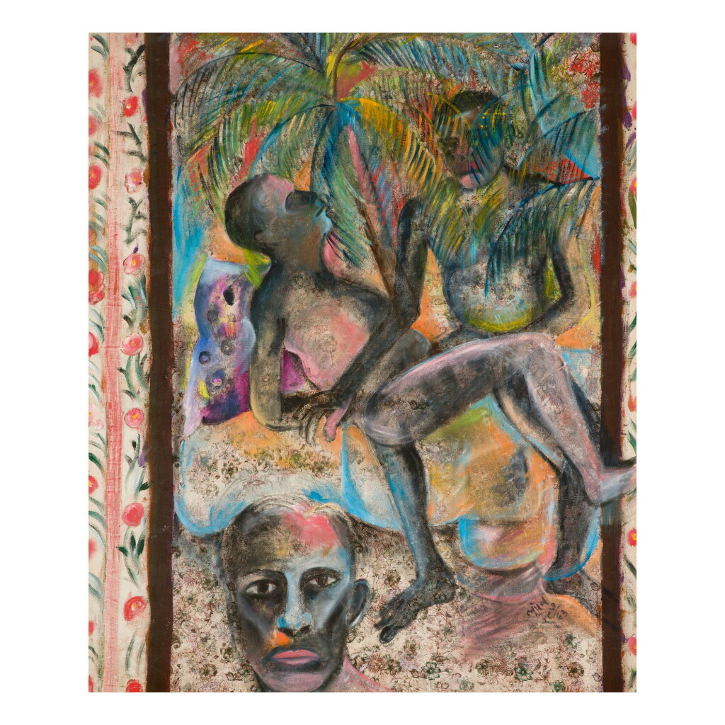 View full screen - View 1 of Lot 66. BHUPEN KHAKHAR | IN THE COCONUT GROVES .