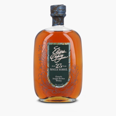 View full screen - View 1 of Lot 2415. Elijah Craig Single Barrel 23 Year Old 45.0 abv 1990 (1 Bottle 75cl).