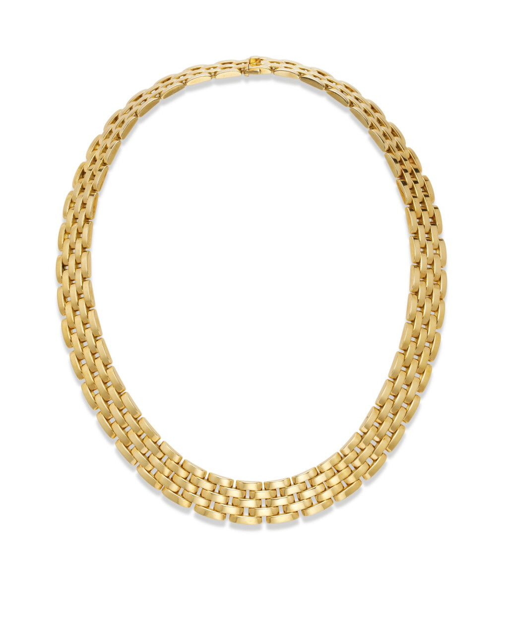 View full screen - View 1 of Lot 1922. 'Maillon Panthère' Gold Necklace | 卡地亞 | 'Maillon Panthère' K金 項鏈.