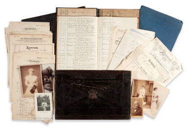 View full screen - View 1 of Lot 43. J. Joachim. Collection of remarkable Joachim memorabilia, c.1868-1909.