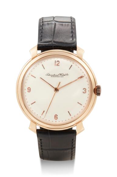 View full screen - View 1 of Lot 8116. IWC | A YELLOW GOLD WRISTWATCH, CIRCA 1968.