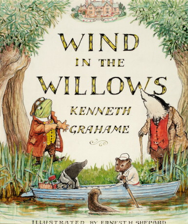 View full screen - View 1 of Lot 252. SHEPARD | "The Wind in the Willows", ink and watercolour.