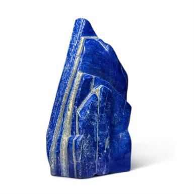 View full screen - View 1 of Lot 68. Lapis Lazuli Free-Form Tower.