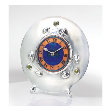 View full screen - View 1 of Lot 65. LIBERTY & CO. | "TUDRIC" DESK CLOCK, MODEL NO. 0483.