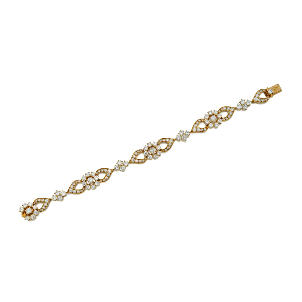View full screen - View 1 of Lot 302. Diamond Bracelet, France.