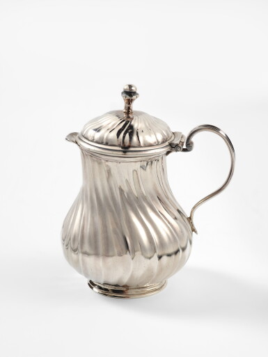 View full screen - View 1 of Lot 566. A Louis XV Silver Creamer or Mustard Pot, Jean-François Jouet, Bordeaux, 1765-66.