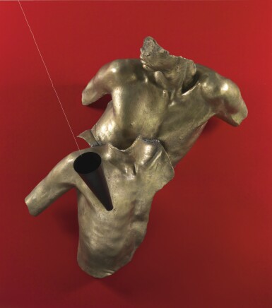 View full screen - View 1 of Lot 19. VASSILAKIS TAKIS | TWO MALE TORSOS.