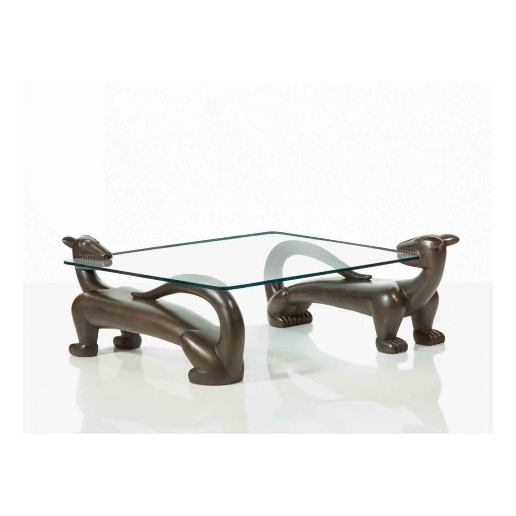 View full screen - View 1 of Lot 169. "Panther" Coffee Table.