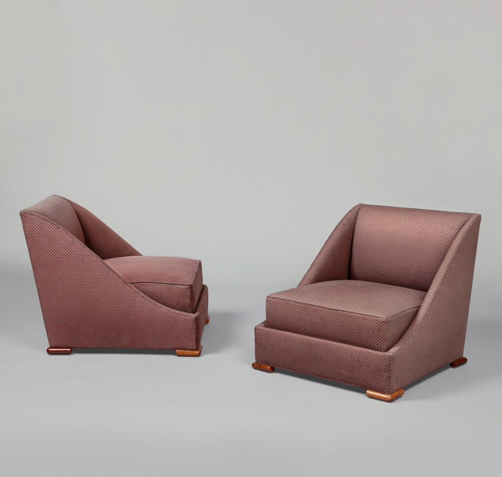 View full screen - View 1 of Lot 41. Pair of Lounge Chairs.