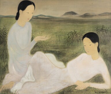 View full screen - View 1 of Lot 1027. Vu Cao Dam 武高談 | Conversation 對話.