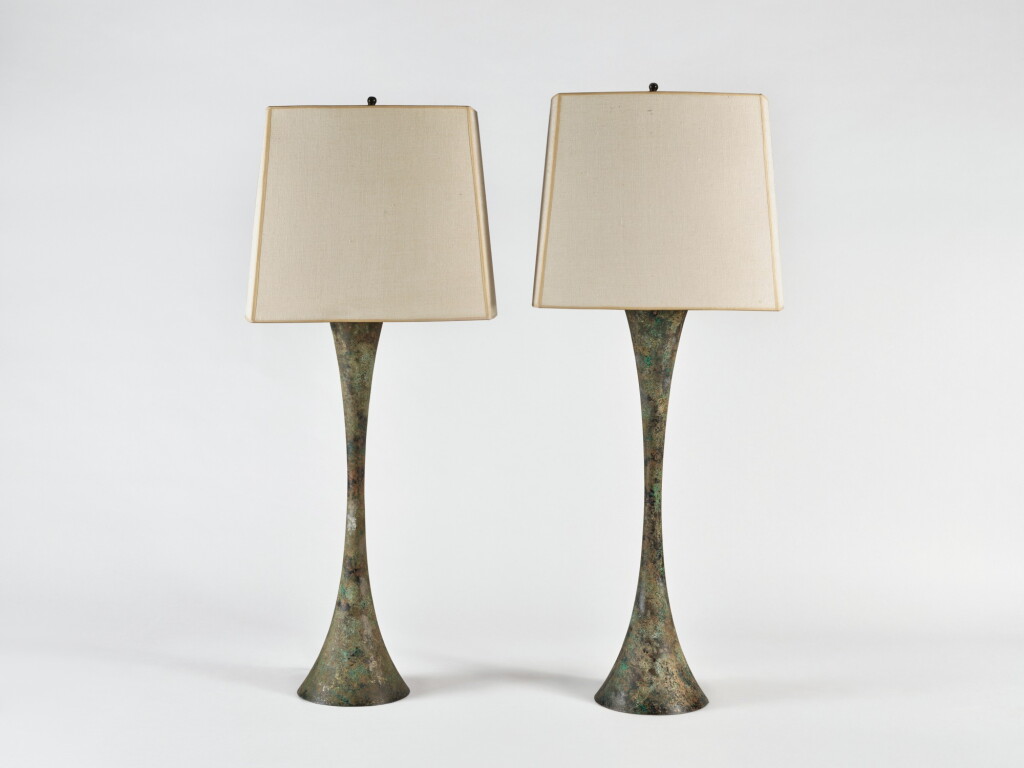 View full screen - View 1 of Lot 126. Stewart Ross James, Pair of Table Lamps.