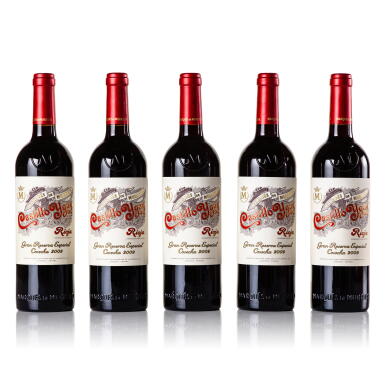 View full screen - View 1 of Lot 496. Castillo Ygay Gran Reserva Especial 2009 (5 BT).