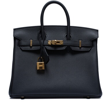 View full screen - View 1 of Lot 60. Plomb Togo Birkin 25 Gold Hardware, 2025.