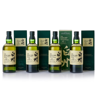 View full screen - View 1 of Lot 8256. 白州 The Hakushu 12 Year Old 43.0 abv NV (4 BT70).