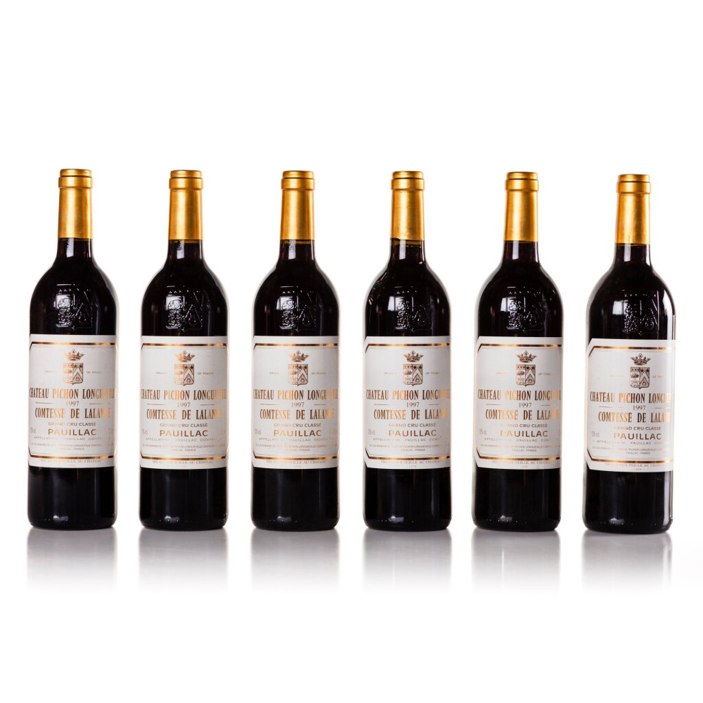 View full screen - View 1 of Lot 379. Château Pichon Longueville, Lalande 1997 (12 BT).