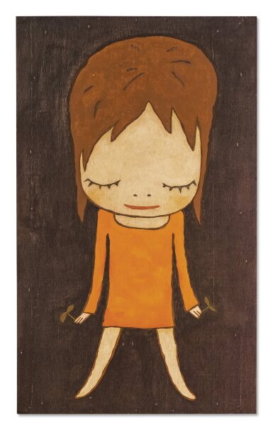 View full screen - View 1 of Lot 1115. Yoshitomo Nara 奈良美智 | Sprout in Hands 手中芽苗.