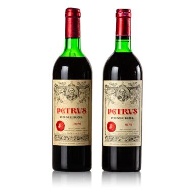 View full screen - View 1 of Lot 430. Petrus 1975 (2 BT).