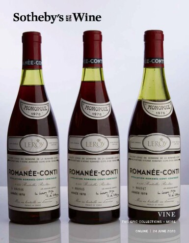 View full screen - View 1 of Lot 39. Charmes Chambertin 1978 Domaine Dujac (3 BT).