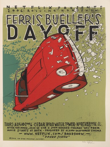 View full screen - View 1 of Lot 66. Ferris Bueller's Day Off (1986).