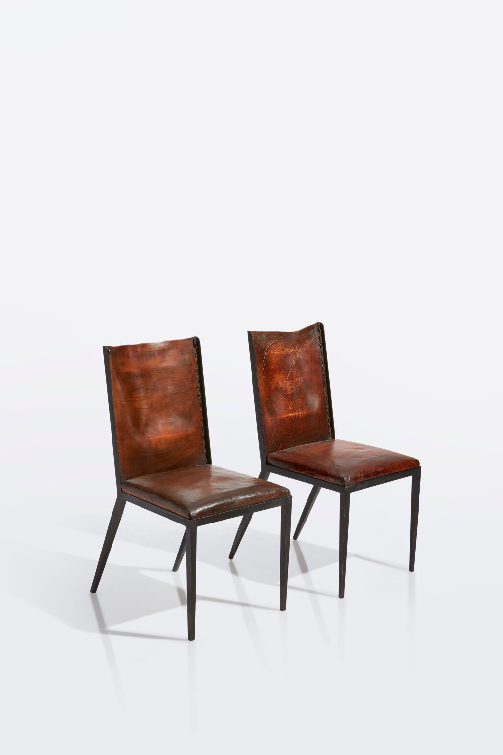View full screen - View 1 of Lot 51. Pair of Side Chairs.