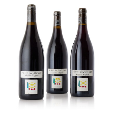 View full screen - View 1 of Lot 5542. Domaine Prieuré Roch Nuits St. Georges, Premier Cru Vieilles Vignes "Vertical" (3 BT).