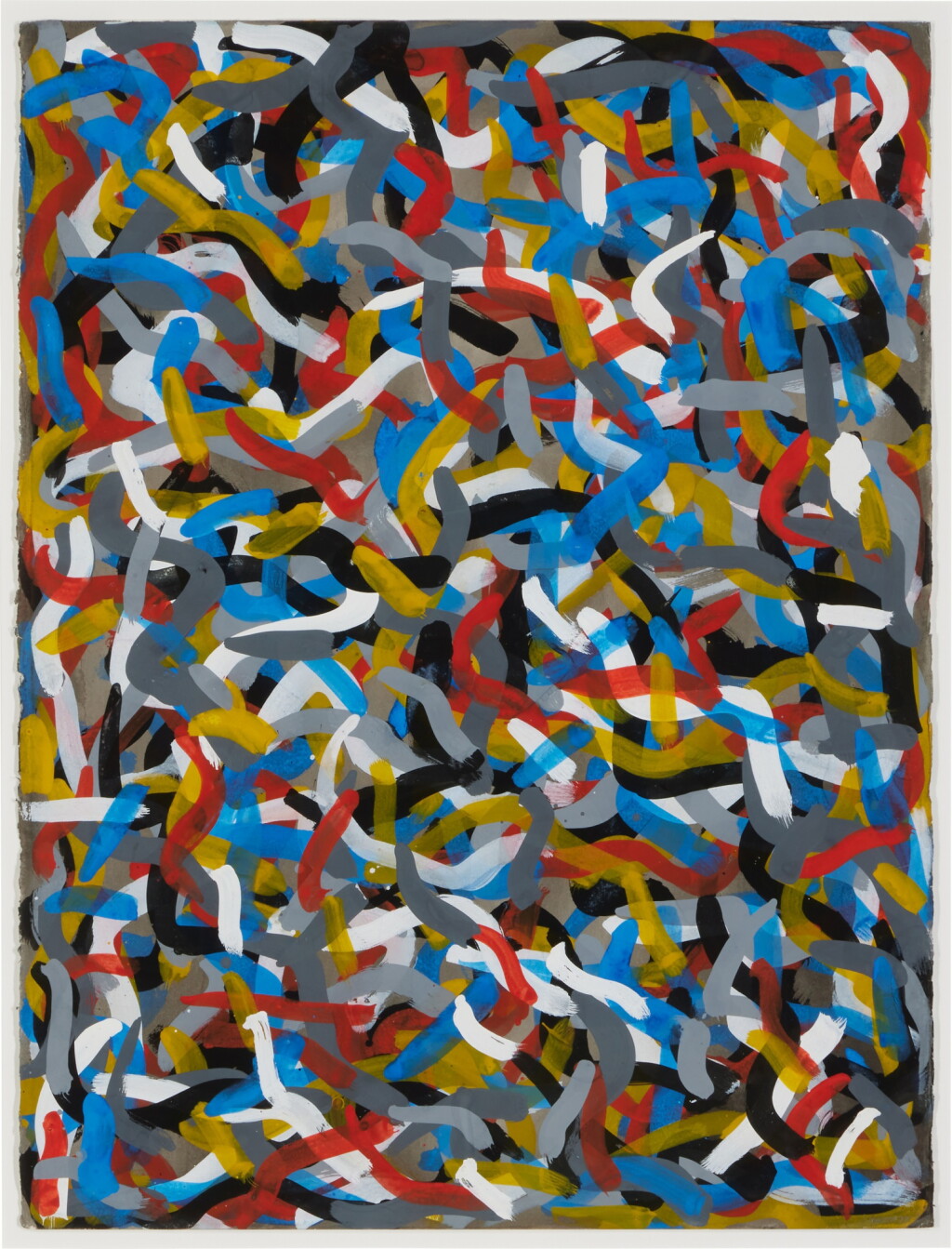 View full screen - View 1 of Lot 3. Squiggly Brushstrokes.