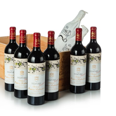 View full screen - View 1 of Lot 510. Château Mouton Rothschild 2005 (12 BT).