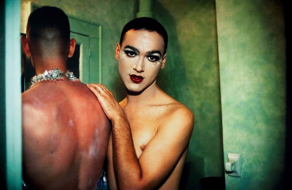 View full screen - View 1 of Lot 51. NAN GOLDIN | 'JIMMY PAULETTE AND TABOO! IN THE BATHROOM', NYC, 1991.