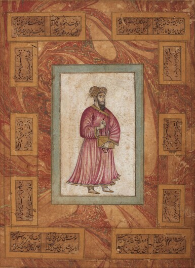 View full screen - View 1 of Lot 430. A BIJAPURI PRINCE OR SCHOLAR, POSSIBLY SULTAN IBRAHIM ADIL SHAH II, DECCAN, BIJAPUR, FIRST HALF 17TH CENTURY.