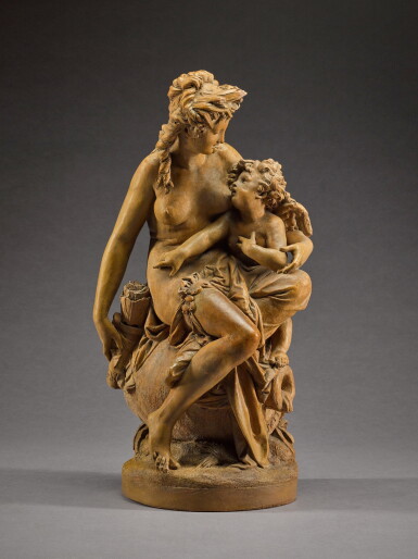 View full screen - View 1 of Lot 278. Vénus désarmant l'amour (Venus disarming Cupid).