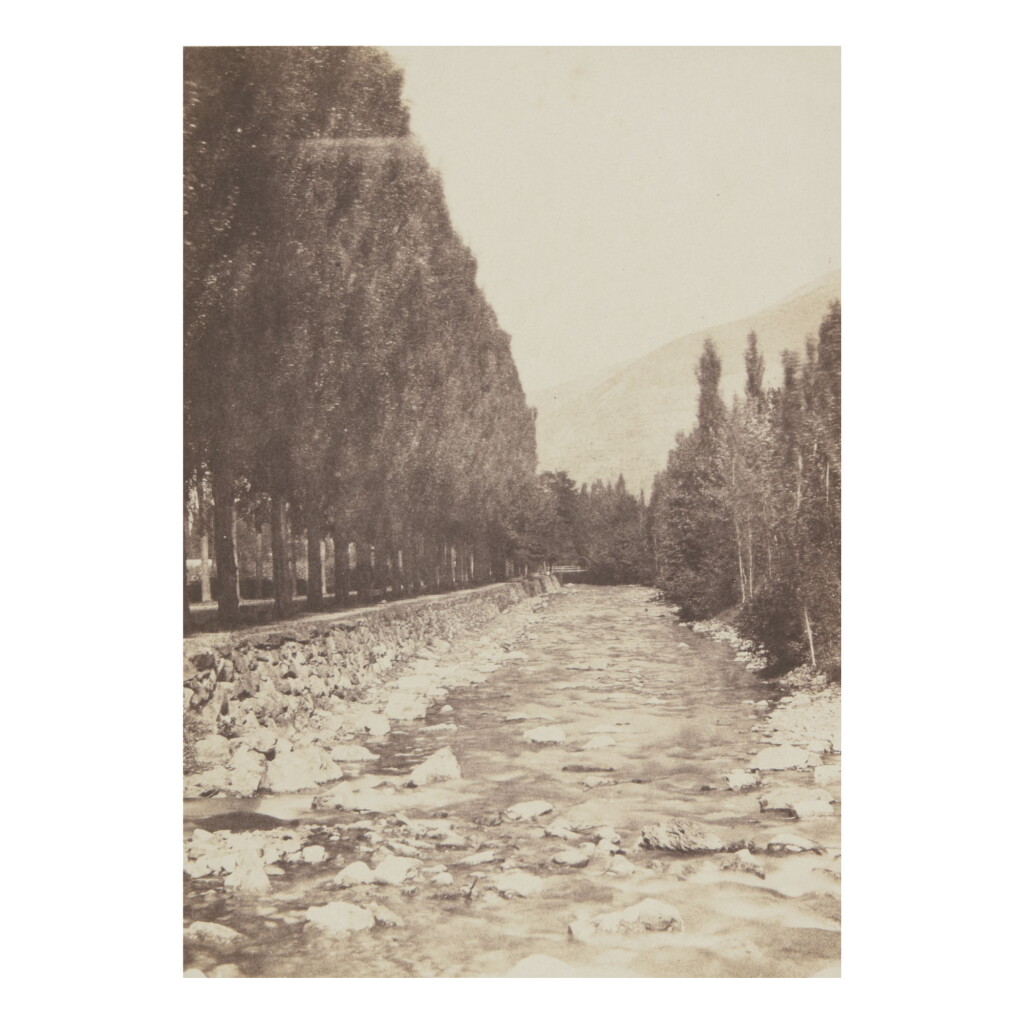 Voir en plein écran - Voir 1 du lot 126. W.H. GUEBHARD | ALLÉE OF TREES BORDERING THE GAVE RIVER.