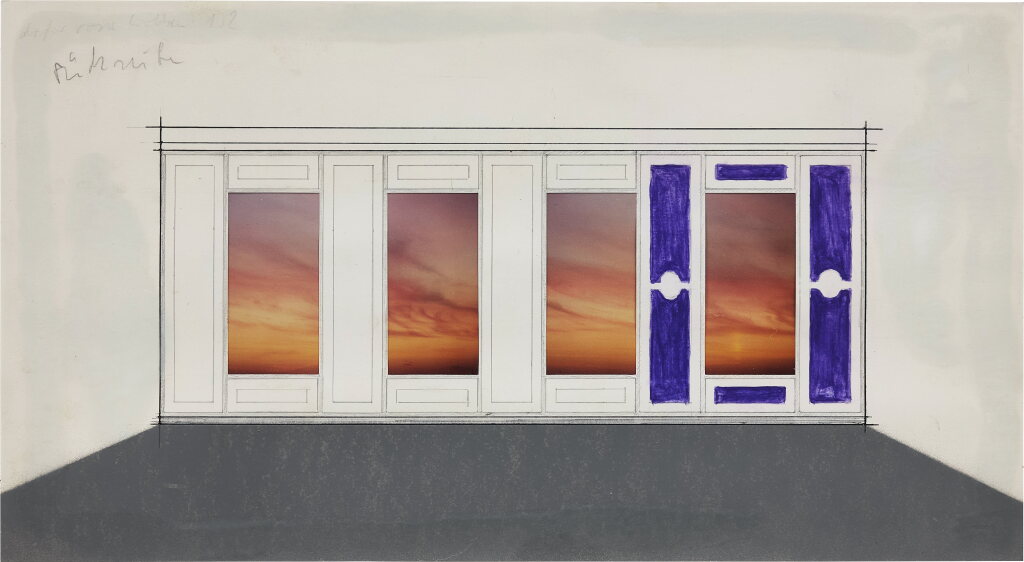 View full screen - View 1 of Lot 237. Clouds (in Sketches of a Room).