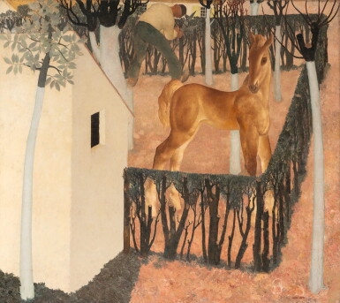 View full screen - View 1 of Lot 12. ANTO CARTE | LE POULAIN DANS L'ENCLOS.